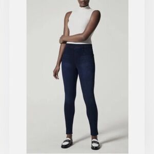 BNWT SPAX Women's ankle Jeans-ish leggings size S in twilight rinse